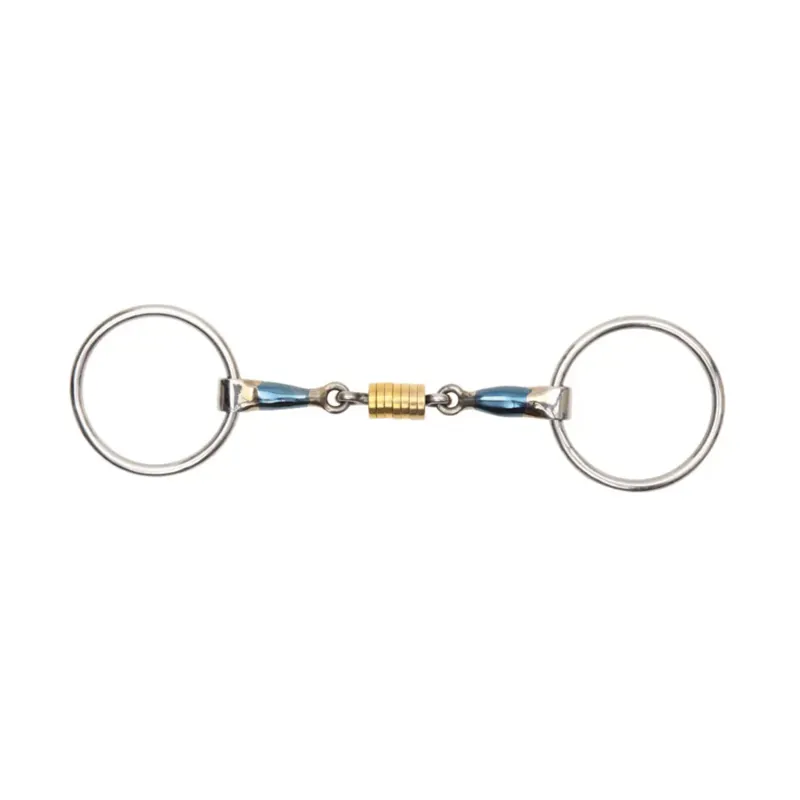 Shires Blue Sweet Iron Loose Ring with Roller